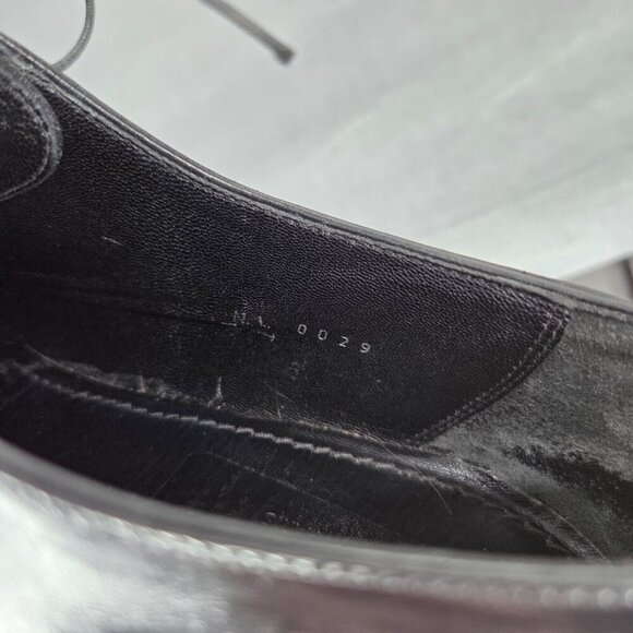 Men\'s Louis Vuitton Vintage Black Leather Cap-Toe RARE Oxfords - Size 9.5 COA main image 9
